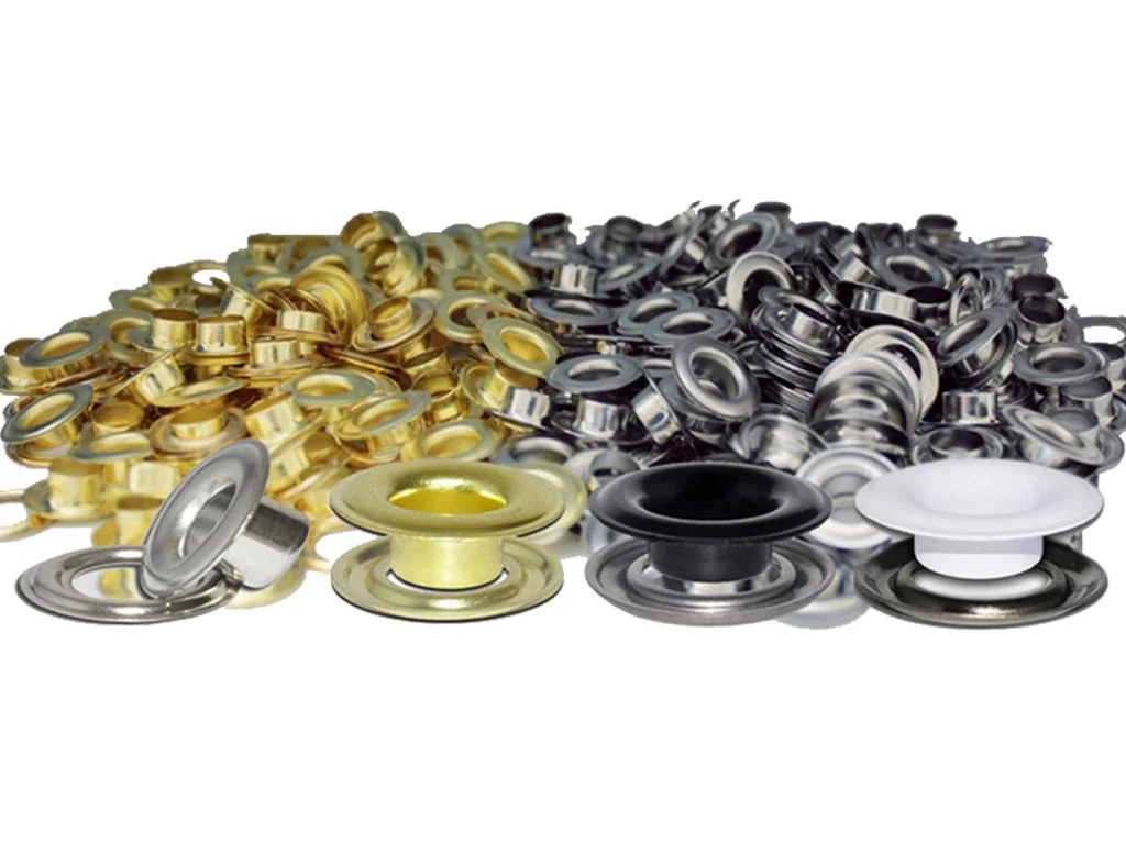 Ocheți metalici pentru capsare bannere