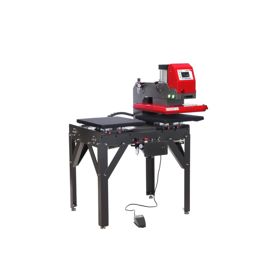 Presă termică automată Secabo TPD7 PREMIUM cu două platane de 40 pe 50 cm și cap mobil