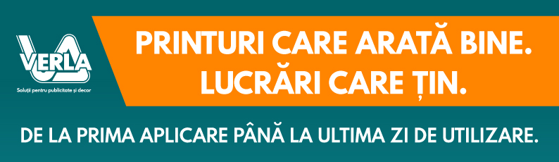 Printuri care arată bine, lucrări care țin - folie adezivă print și laminare Verla