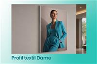 Rama textila neiluminata simpla fata