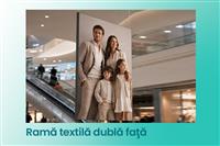 Rama textila neiluminata dubla fata