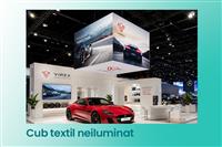 Cub textil neiluminat