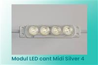 Modul LED cant Midi Silver 4 lentile 2.40W