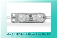 Modul LED Mini Silver 2 lentile 1W